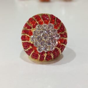 Anillo Pashmina Rojo